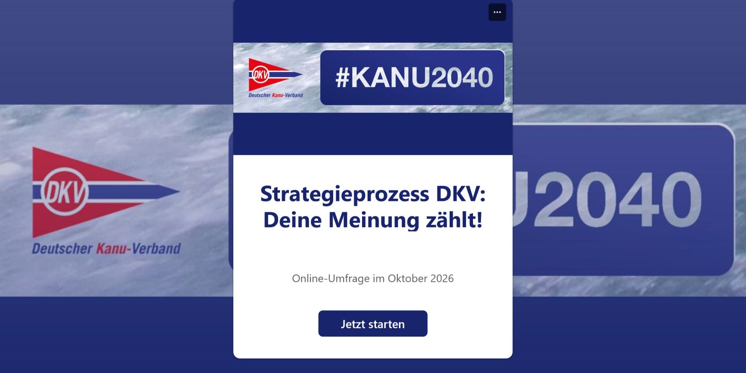 Deine Meinung zählt: Deine Beteiligung im DKV-Strategieprozess #KANU2040